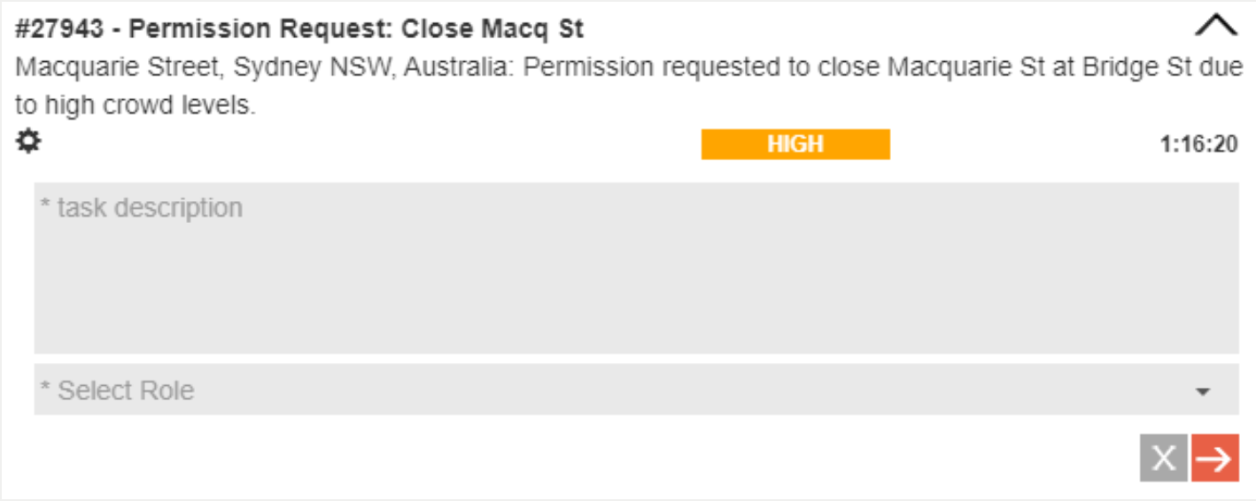 Tasks Panel Screenshot